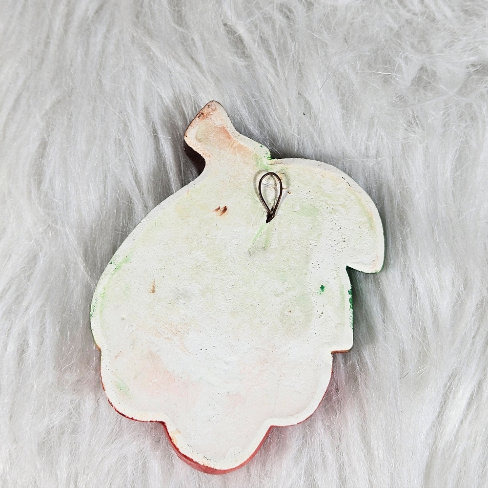 Vintage Chalkware Cherries Wall Plaque - Picture 2 of 3